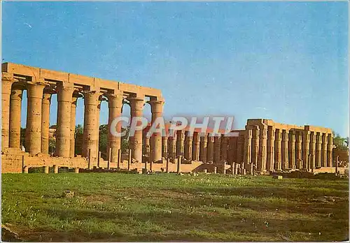 Cartes postales moderne Luxor Papyrus columns of Amun Temple