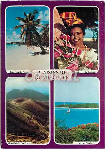 Cartes postales moderne Plaisirs de Guadeloupe