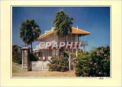 Cartes postales moderne Guadeloupe Maison coloniale