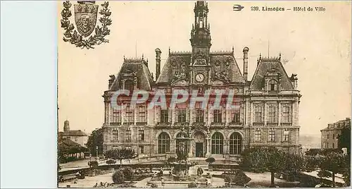 Cartes postales Limoges Hotel de Ville