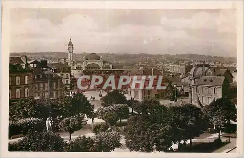 Cartes postales Limoges Place Jourdan et la Gare