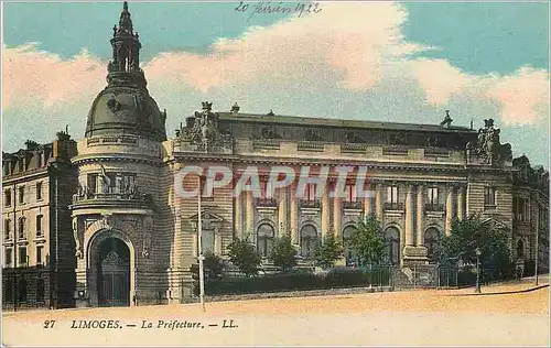 Cartes postales Limoges La Prefecture