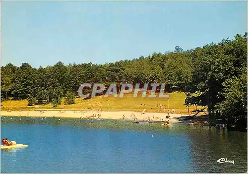 Cartes postales moderne Lauriere Folles Hte Vienne Lac Du Pont a l Age La Plage