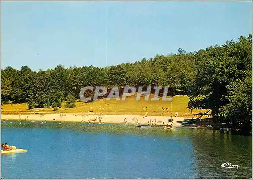 Cartes postales moderne Lauriere Folles Hte Vienne Lac Du Pont a l Age La Plage