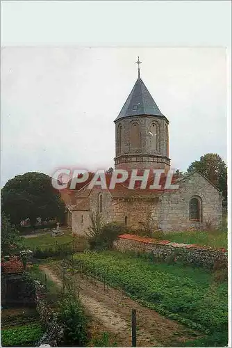 Cartes postales moderne St Hilaire les Places Village fleuri L eglise limousine du vieux Saint Hilaire xiie siecle