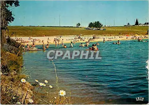 Cartes postales moderne Chateauneuf la Foret Haute Vienne Le Plan d eau