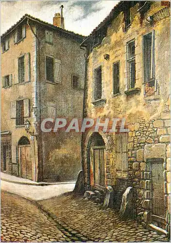 Cartes postales moderne Paul Laurent Courtot Le vieux Limoges Rue de la Providence Quartier de la cite Maisons du xiv et