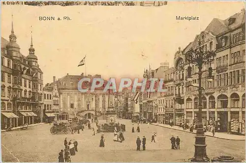 Cartes postales Bonn a Rh Marktplatz