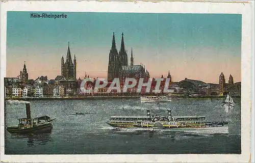 Cartes postales Koln Rheinpartie Bateau