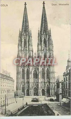 Cartes postales Coln Dom Westseite