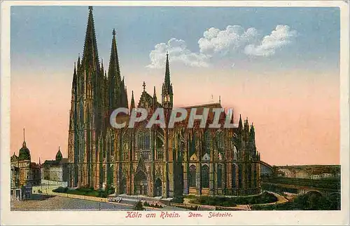 Cartes postales Koln am Rhein Dom Sudseite