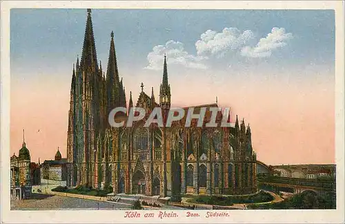 Cartes postales Koln am Rhein Dom Sudseite