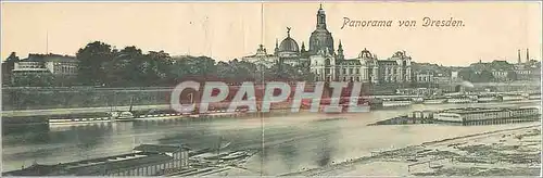 CARTE TRIPLE Panorama von Dresden