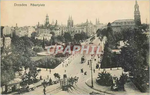 Cartes postales Dresden Albertplatz