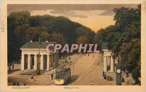 Cartes postales Dusseldorf Ratingger Tor Tramway