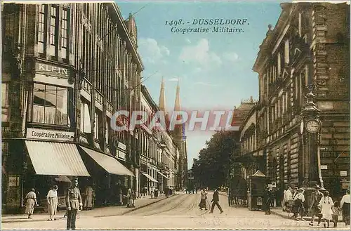 Cartes postales Dusseldorf Cooperative Militaire Militaria