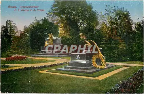 Cartes postales Essen Grabdenbindler Fa Krupp u a Krupp