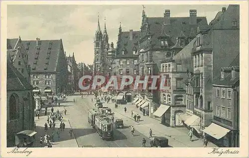 Cartes postales Nurnberg Konigstrasse