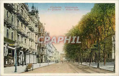 Cartes postales Wiesbaden Wilhelmstrasse