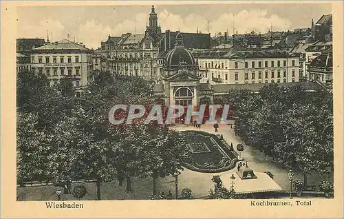 Cartes postales Wiesbaden Kochbrunnen Total