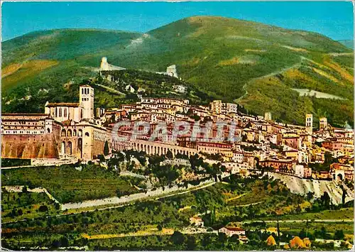 Cartes postales moderne Assisi Panorama