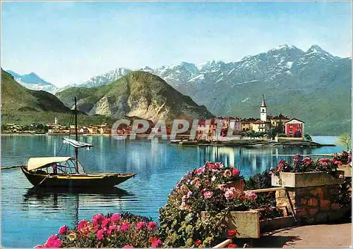 Cartes postales moderne Lac Majeur Baveno ed Isola Superiore