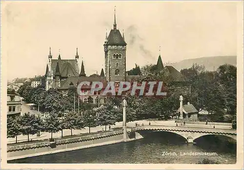 Cartes postales moderne Zurich Landesmuseum