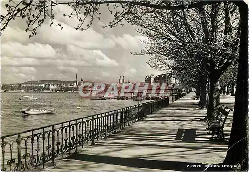 Cartes postales moderne Zurich Utoquai