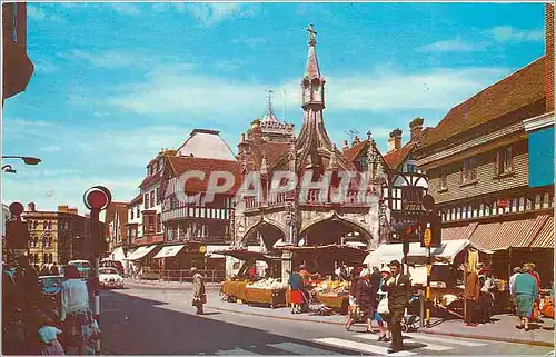 Cartes postales moderne Poultry Cross and Silver Street Calisbury