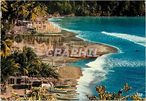 Cartes postales moderne Martinique Village de pecheurs