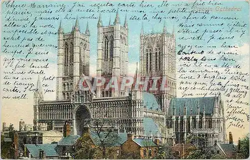 Cartes postales Lincoln Cathedral