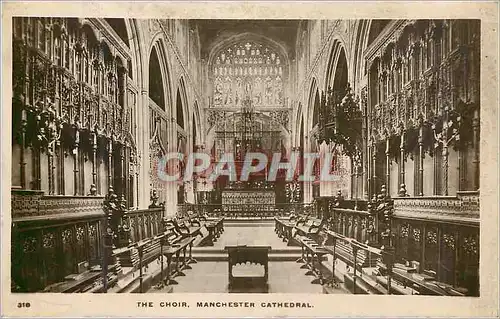 Cartes postales The choir manchester cathedral