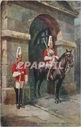 Cartes postales Horse guards whitehall Militaria