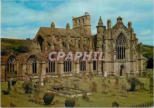 Cartes postales moderne Melrose abbey the abbey church