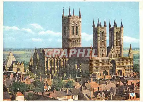 Cartes postales moderne Lincoln Cathedral