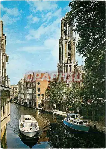 Cartes postales moderne Utrecht Holland Oude Gracht
