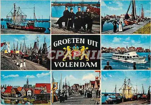 Cartes postales moderne Groeten uit Volendam