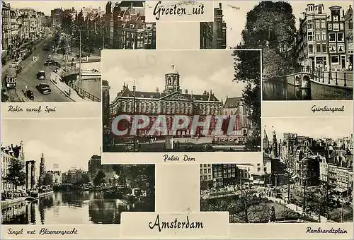 Cartes postales moderne Groeten uit Amsterdam