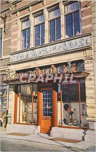 Cartes postales moderne Showroom Royal Delftware Markt Delft