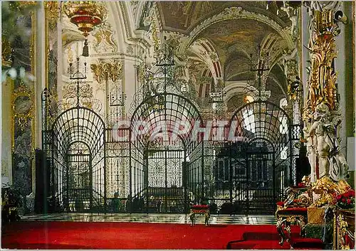 Cartes postales moderne Einsledein Schweiz Chorgitter in der Klosterkirche
