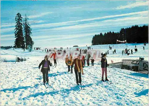 Cartes postales moderne Les Rasses Ste Croix Jura Suisse Pistes de ski de fond