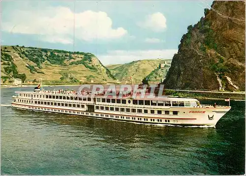 Cartes postales moderne Kabinenschiff M.S France Bateau