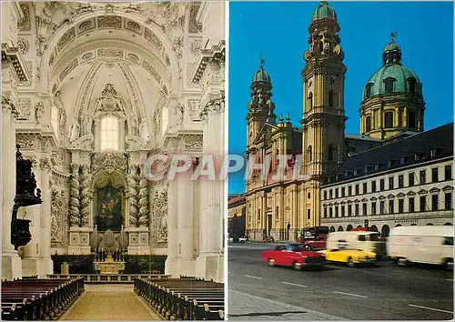 Cartes postales moderne L'eglise de Theatiner