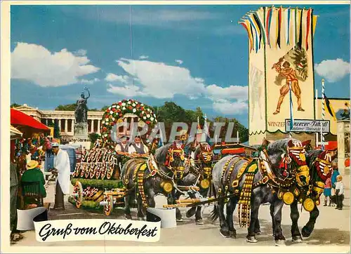 Cartes postales moderne Oktoberfest