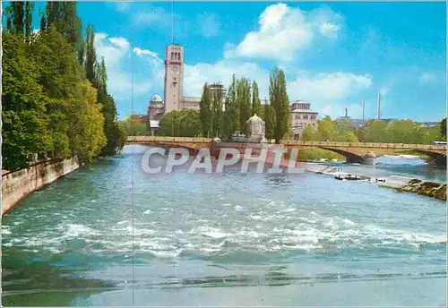 Cartes postales moderne Isar  Deutsche museum