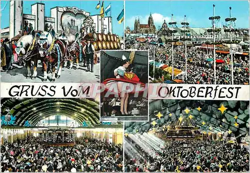 Cartes postales moderne Gruss vom Oktoberfest