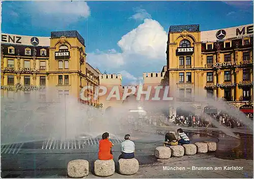 Cartes postales moderne Brunnen am Karlstor