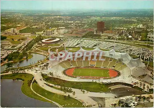 Cartes postales moderne Stadion im Olympiapark Football