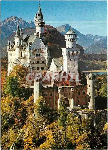 Cartes postales moderne Neuschwanstein castle