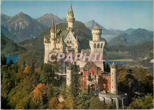 Cartes postales moderne Neuschwanstein castle